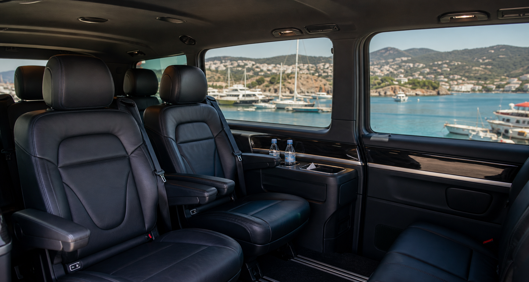 Antalya Kaş VIP transfer araç içi konfor görseli