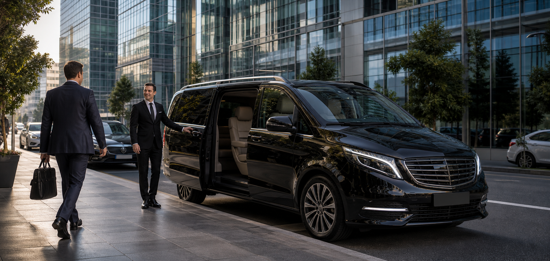 Şehir içi transfer için lüks VIP araç ve profesyonel şoför